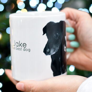 Personalised Dog Gift Photo Mug Pet Lover, 3 of 5