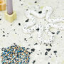 Ceramic Trivet In Artsy Splatter Design With Gift Box, thumbnail 3 of 12