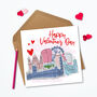 London Valentines Card, thumbnail 1 of 3