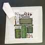 Personalised 50th Birthday Gift For Gardeners Handkerchief Pair, thumbnail 2 of 6