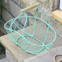 Personalised Garden Chickenwire Basket Trug, thumbnail 4 of 10