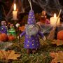 Handmade Felt Wendall The Wizard Hanging Decoration, thumbnail 1 of 6