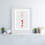 Personalised 'This Is Our Happy Place' Print, thumbnail 3 of 7