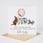 Personalised Winnie The Pooh + Friends Niece 3rd Birthday Card *Age Options, thumbnail 3 of 3