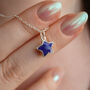 Lapis Lazuli Star Necklace, thumbnail 4 of 11