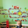 Personalised Children's Road Wall Sticker Pack, thumbnail 5 of 7