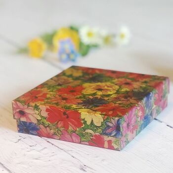 Wildflower Seed Wedding Favours In Floral Boxes, 2 of 8