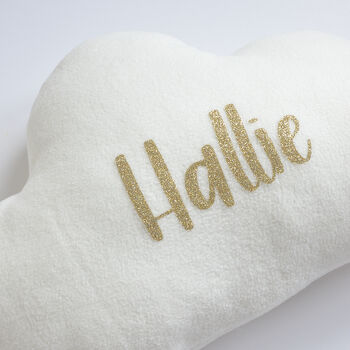Personalised Cloud Cushion For Baby's Nursery, 3 of 3