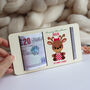 Personalised Christmas Reindeer Money Gift Holder, thumbnail 6 of 8