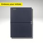 Personalised Hugo Boss Notebook – Lined Navy A5, thumbnail 1 of 6