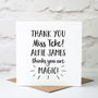 Personalised Thank You Teacher Card, thumbnail 2 of 6