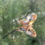 Large Copper Butterfly Garden Stake – Pure Copper Butterfly On Black Iron Pole – Outdoor Garden Art, thumbnail 6 of 6