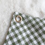 Personalised Green Gingham Advent Calendar Embroidered, thumbnail 5 of 12
