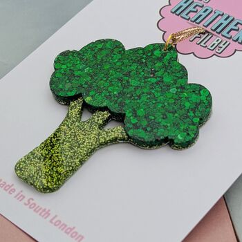 Broccoli Christmas Tree Decoration, 4 of 4