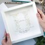 Personalised New Baby Gift | Initial Nursery Frame, thumbnail 1 of 5