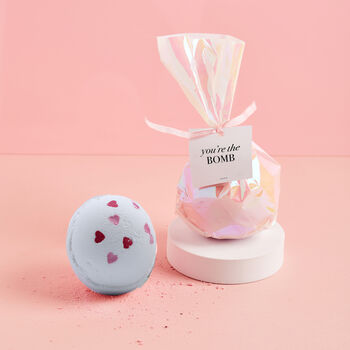 You're The Bomb Valentines Love Heart Bath Bomb, 2 of 2