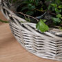 Giverny Heather Grey Willow Basket, thumbnail 3 of 4