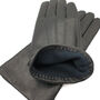 Zoe. Womens Warm Lined Leather Gloves, thumbnail 8 of 9