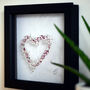 Crystal Clear And Red Heart Framed Art Work, thumbnail 5 of 7