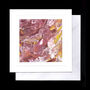 Set Of Four Hand Painted Greeting Cards 'Wave Eight', thumbnail 3 of 6