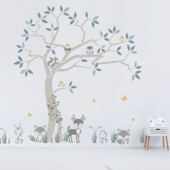 Woodland Tree And Animals Stencil Pack, 2 of 12