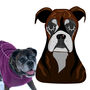 Personalised Pet Portrait Dog Decoration, thumbnail 9 of 12
