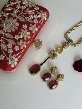 Lana Palm Motif Jewelry Set, 7 of 8