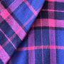 Women's 'Lomond' Tartan Brushed Cotton Robe, thumbnail 4 of 5