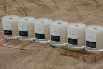 Serenity Natural Coconut Wax Candles, Rose And Jasmine, 5 of 5