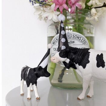 Personalised Party Animal Cow Cake Toppers, 7 of 7