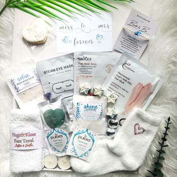 Miss To Mrs Something Blue Pamper Hamper, 5 of 11