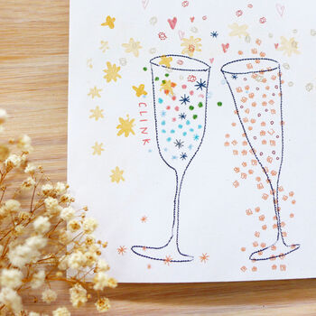 'Clink' Celebration Card, 3 of 4