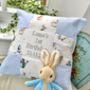 Peter Rabbit© 1st Birthday Cushion, thumbnail 2 of 9