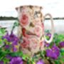 Large China Jug In Rose Birds Design, thumbnail 9 of 9