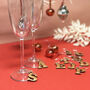 Alphabet Five Wine Glass Charms, thumbnail 1 of 12