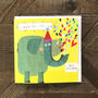 Congratulations Elephant Card, thumbnail 4 of 5