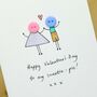 Personalised ‘Button Love’ Handmade Card, thumbnail 7 of 12
