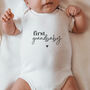 First Grandbaby Baby Vest, thumbnail 1 of 2