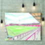 Brentford Fc Inside Griffin Park Stadium Canvas, thumbnail 1 of 6