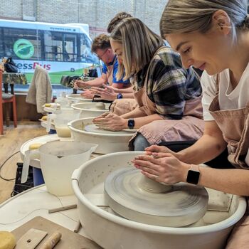 Two Hour Pottery Wheel Throwing Experience For One In Wakefield, 2 of 5