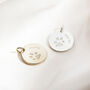 Personalised Round Pet Paw Print Charm, thumbnail 1 of 7