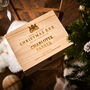 North Pole Mail Wooden Christmas Eve Box, thumbnail 1 of 3