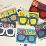 60th Birthday Card Glasses For Him, thumbnail 2 of 6