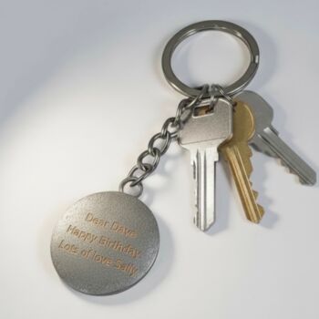 Personalised Dartboard Darts Key Chain/Keyring, 3 of 11