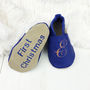Personalised Copper Initial Baby Shoes, thumbnail 4 of 8