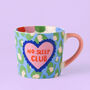 No Sleep Club Green Leopard Print Mug, thumbnail 1 of 2