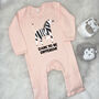 Dare To Be Different Zebra Jungle Babygrow, thumbnail 9 of 10
