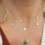 Pearl Cluster Layering Necklace 9ct Gold Or Silver, thumbnail 1 of 5