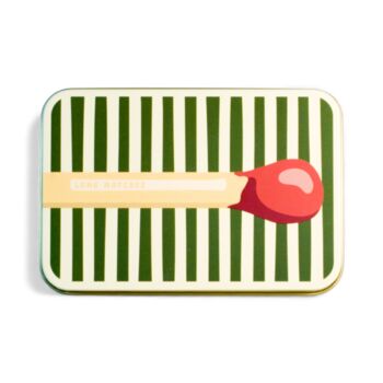 Match Tin Storage Box Candle Orange Home Accessory Matches | Matchus Longus Black, 5 of 7