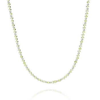 Jewel Bead Peridot Birthstone Necklace August, 2 of 4